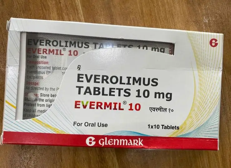 Thuốc Evermil 10mg điều trị ung thư