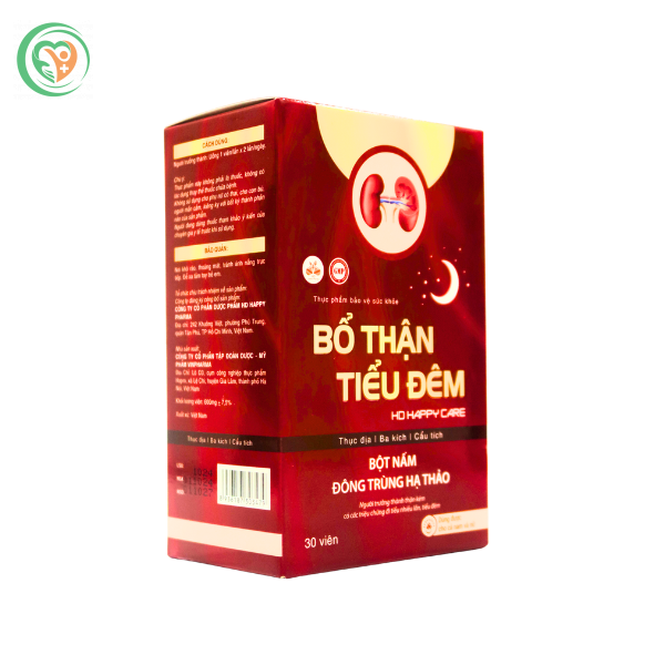  Thực phẩm bảo vệ sức khỏe bổ thận tiểu đêm Hd Happy Care