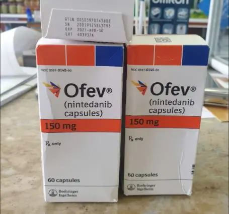 Thuốc Ofev 150mg điều trị ung thư phổi
