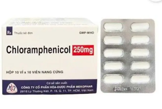 Thuốc Cloramphenicol điều trị những nhiễm khuẩn nặng do vi khuẩn nhạy cảm