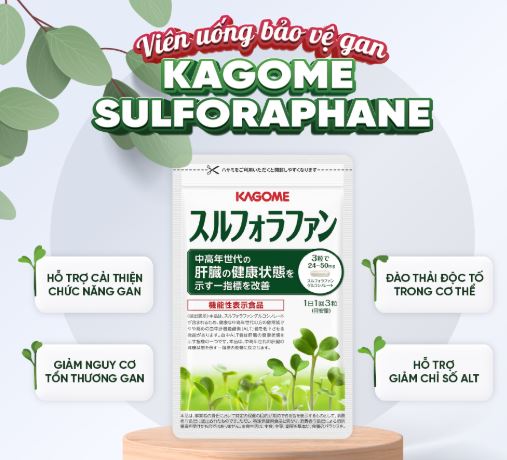 Viên uống bảo vệ GAN KAGOME SULFORAPHANE