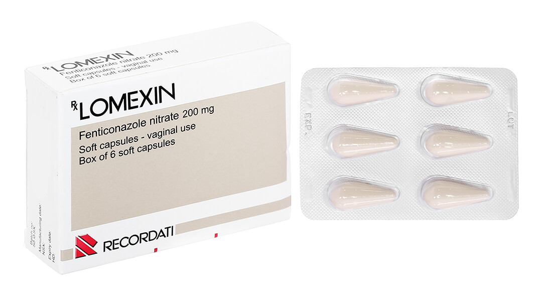 Viên đặt Lomexin trị bệnh phụ khoa