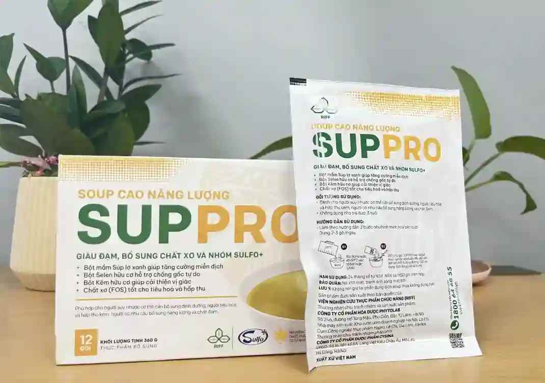 SOUP CAO NĂNG LƯỢNG SUPPRO CẢI TIẾN