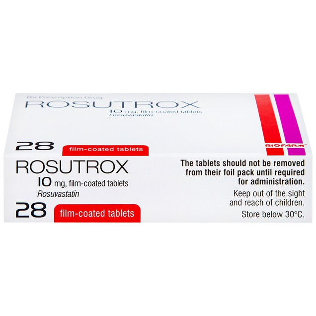 Rosutrox Biofarm – Hiệu quả được chứng minh trong kiểm soát cholesterol và ngăn ngừa biến cố tim mạch