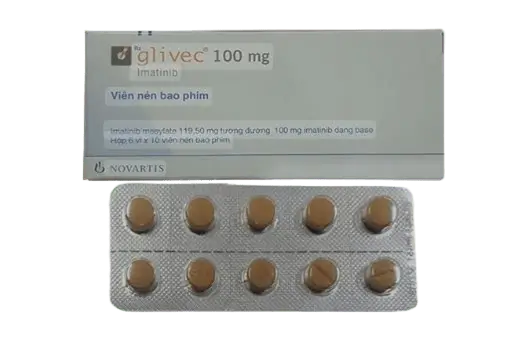 Thuốc Glivec 100mg điều trị ung thư