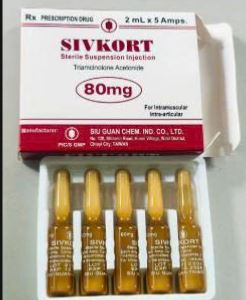 Sivkort Retard 80mg/2ml - điều trị viêm khớp dạng thấp, viêm khớp vảy nến