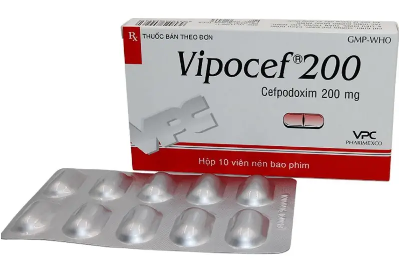Vipocef 200 điều trị các tình trạng bệnh lý có dấu hiệu của nhiễm khuẩn