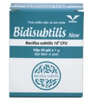 BidiSubtilis New (20 gói) - Giảm rối loạn tiêu hóa do loạn khuẩn
