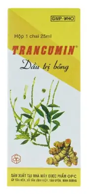 Dầu trị bỏng Trancumin OPC giúp vết thương mau lành (25ml)