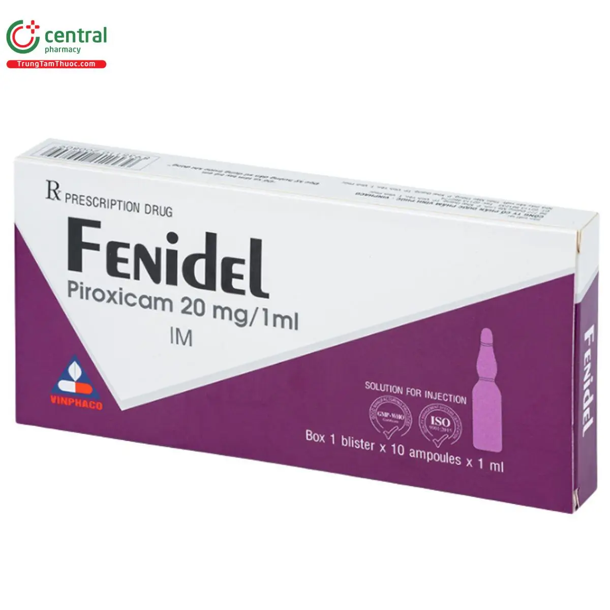 Fenidel 20mg/1ml trị viêm khớp dạng thấp