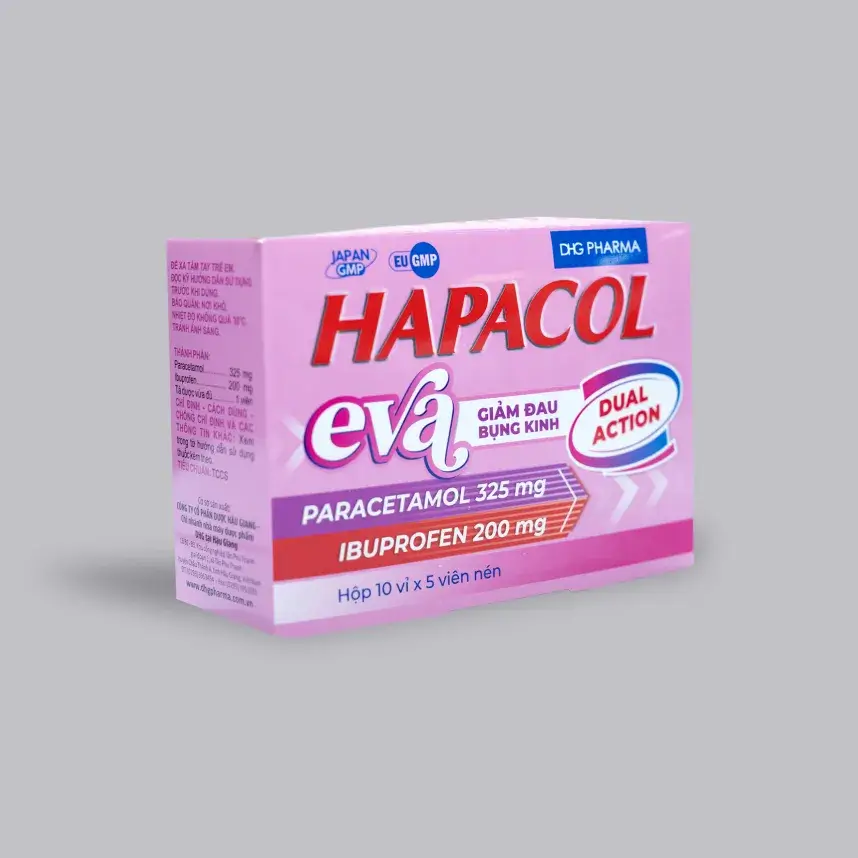 Hapacol Eva giảm đau hạ sốt