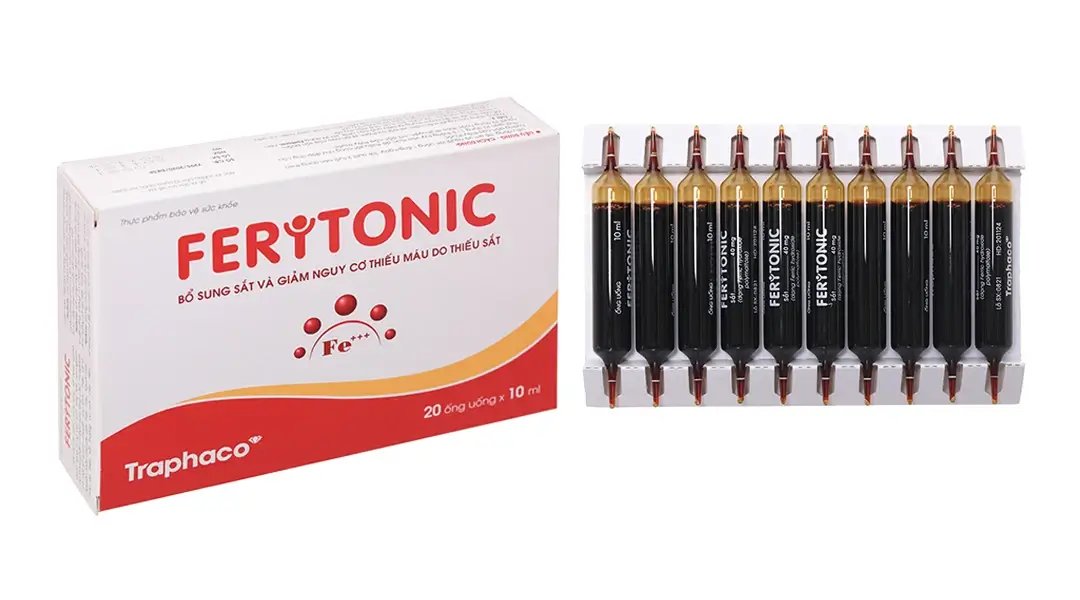 Feritonic hộp 20 ống x 10ml