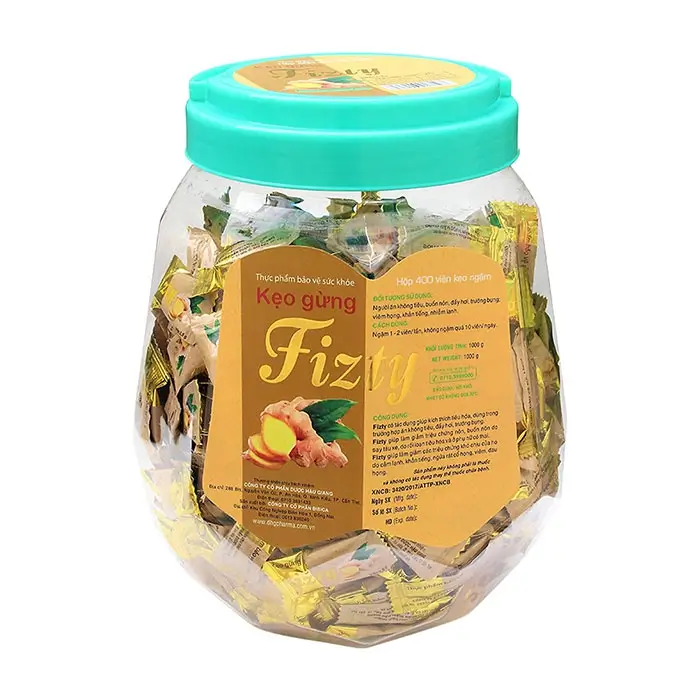 Fizty DHG 400 viên - Kẹo gừng tốt cho tiêu hóa