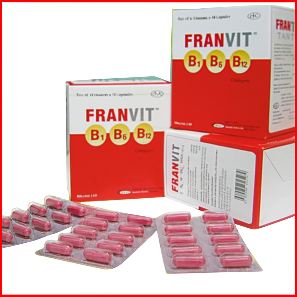 Franvit B1 B6 B12 Hataphar bổ sung vitamin B
