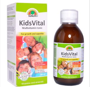 SIRO KIDS VITAL MULTIVITAMIN TONIC hỗ trợ tăng cường sức đề kháng