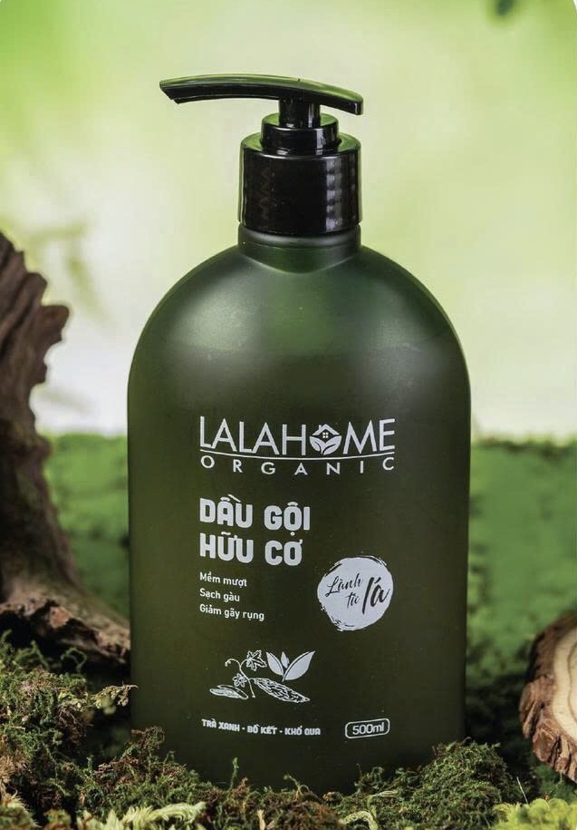 Dầu gội Lalahome Organic hương trà xanh