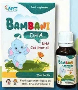 BAMBINI DHA – DHA Cod Liver Oil bổ sung dưỡng chất cho cơ thể