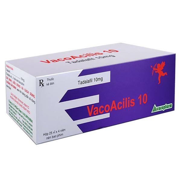 VacoAcilis 10 hỗ trợ điều trị rối loạn cương dương ở nam giới