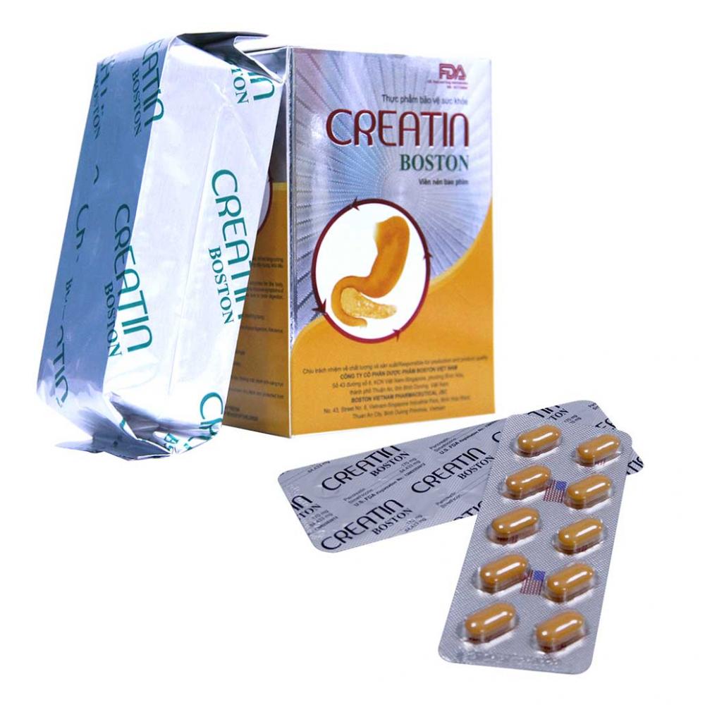 Creatin Boston giúp bổ sung enzyme tiêu hóa