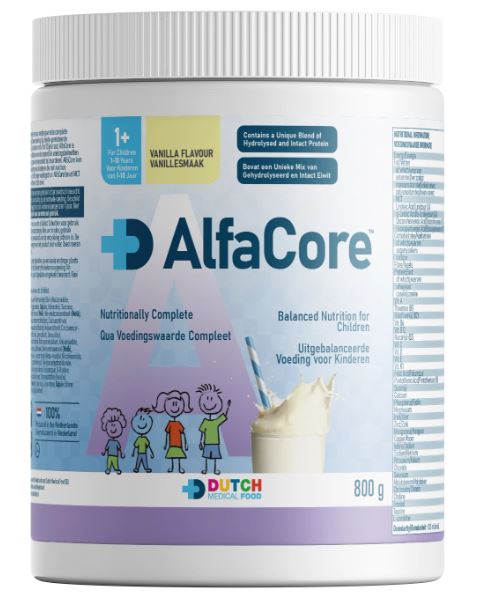 AlfaCore dinh dưỡng hoàn chỉnh cho trẻ suy dinh dưỡng thấp còi từ 1–10 tuổi