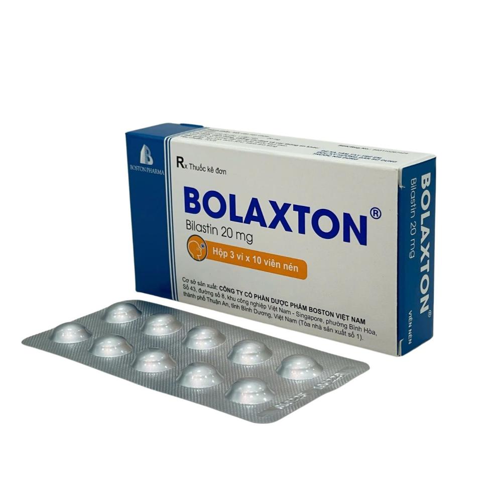 Bolaxton giúp giảm nhanh và hiệu quả các triệu chứng dị ứng