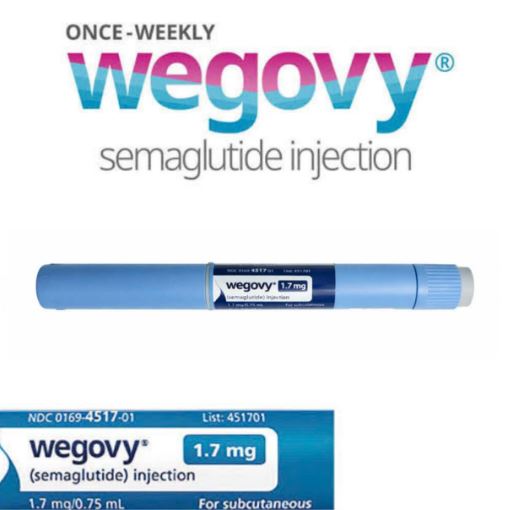 Wegovy 1.7mg Novo Nordisk 1 bút  điều trị bệnh tiểu đường