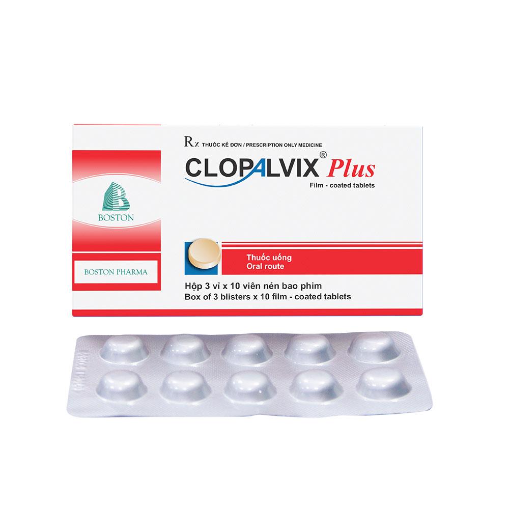 Clopalvix Plus giúp ngăn ngừa hình thành cục máu đông hiệu quả