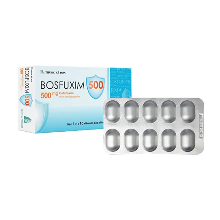 Bosfuxim 500 giúp điều trị hiệu quả nhiều nhiễm khuẩn thường gặp