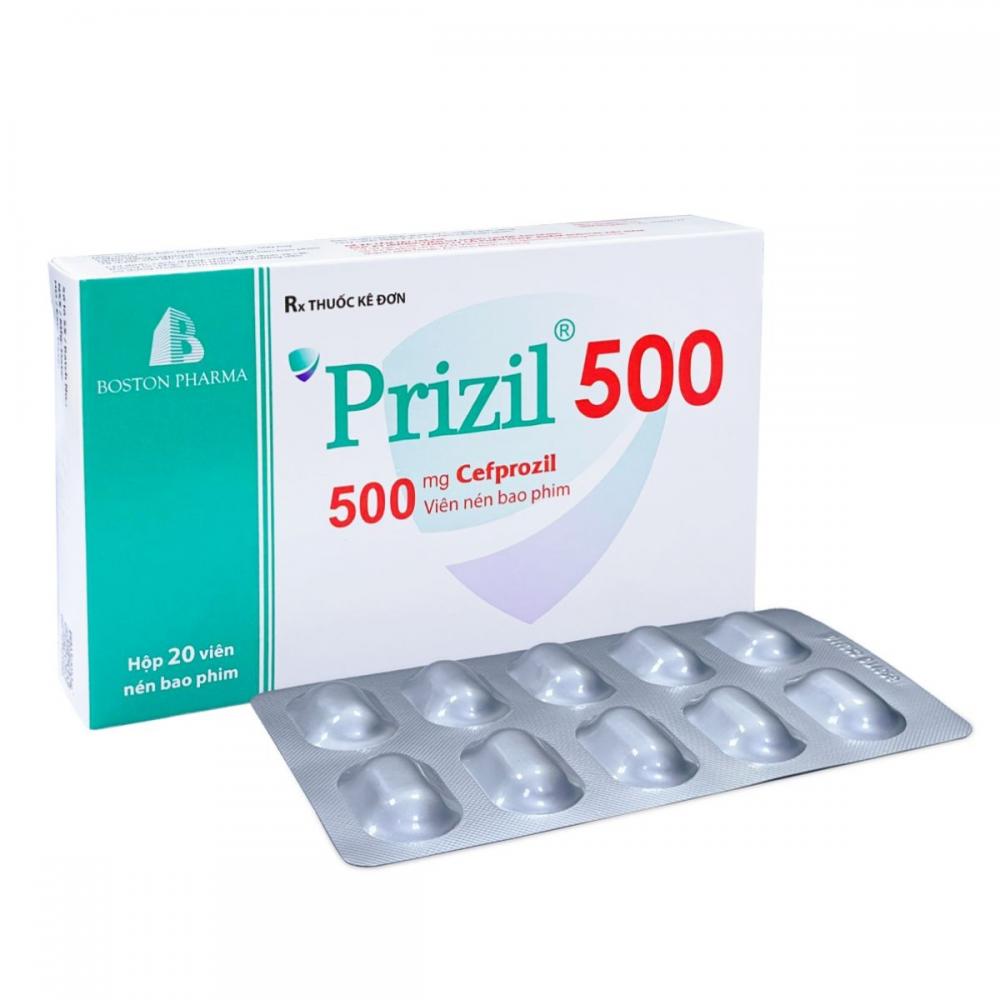 Prizil 500 giúp điều trị hiệu quả các nhiễm khuẩn thường gặp