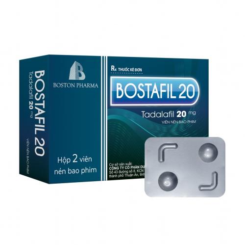 Bostafil 20 giúp cải thiện rối loạn cương dương ở nam giới