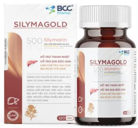 Thực phẩm bảo vệ sức khỏe Silymagold giải độc gan phục hồi chức năng gan