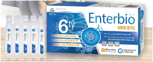 Enterbio 6Bill BTG bổ sung 6 tỷ bào tử lợi khuẩn