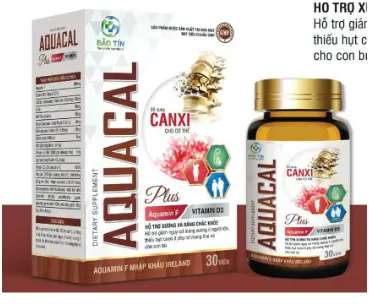 AQUACAL PLUSAQUAMIN F VITAMIN D3AQUAMIN F NHẬP KHẨU IRELAND