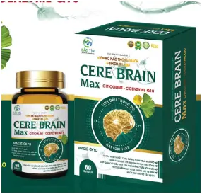 VIÊN BỔ NÃO THÔNG MẠCH GINKGO BILOBA  CERE BRAIN MAX