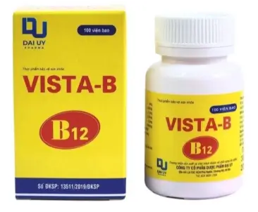 VISTA B B12 - Đại Uy - Bổ sung vitamin nhóm B lọ 100 viên