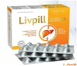 Livpill GOLD Giúp giảm sạm da do chức năng gan suy giảm