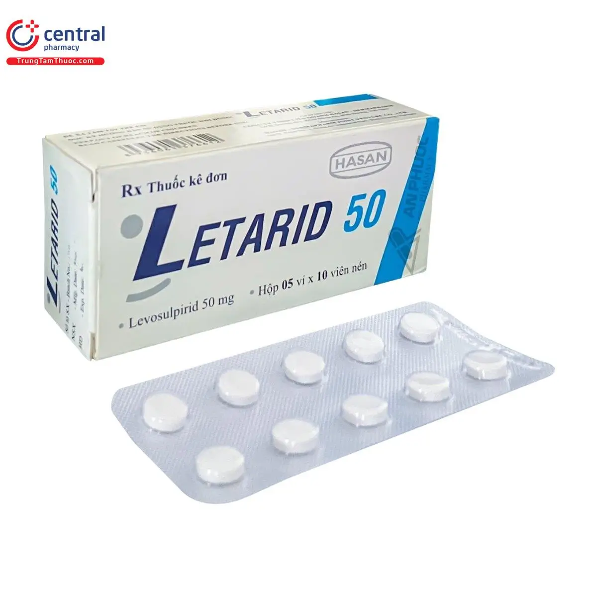 Letarid 50 điều trị các vấn đề về tâm thần