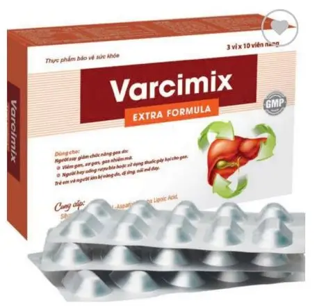 Varcimix Extra Formula giúp hỗ trợ tăng cường chức năng gan