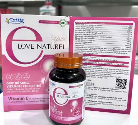 Love Naturel giúp bổ sung Vitamin E
