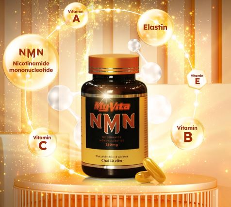 Viên uống MyVita NMN hỗ trợ chống lão hoá, trẻ hoá da cao cấp