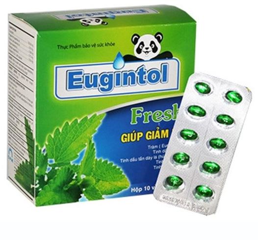 Eugintol Fresh giảm đờm ho khó thở