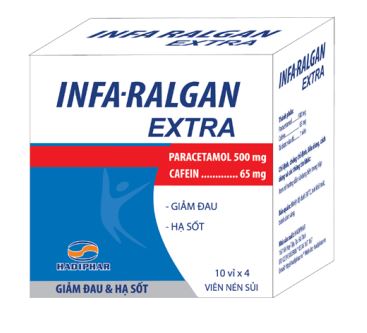 Thuốc INFARAGAL EXTRA giảm đau hạ sốt