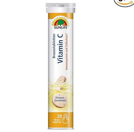 Viên sủi Vitamin C 1000 Sunlife giúp bổ sung vitamin C
