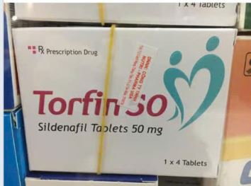 Thuốc Torfin 50 điều trị rối loạn cương dương
