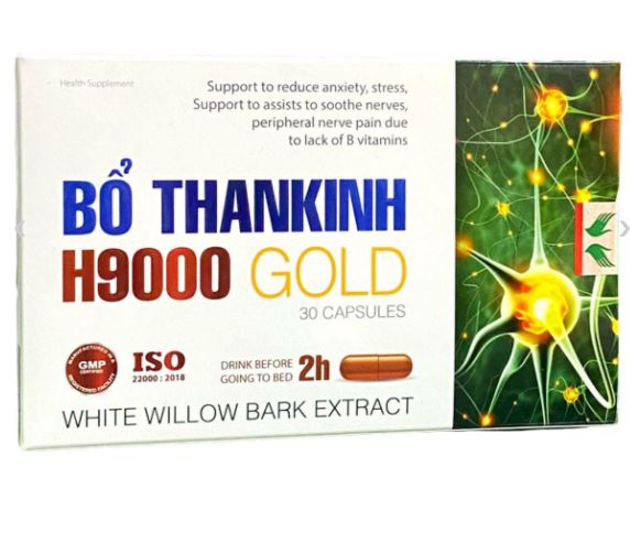 Bổ THANKINH H9000 Gold giúp an thần giảm lo âu