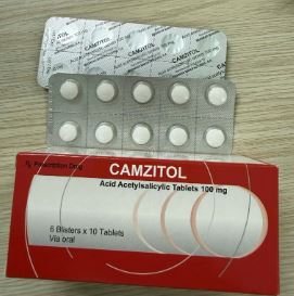 Thuốc Camzitol 100mg dự phòng nhồi máu cơ tim và đột quỵ