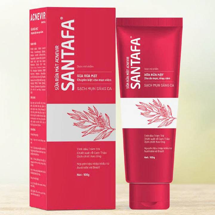 Sửa rửa mặt da mụn nhạy cảm ACNEVIR