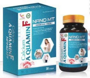 Calcium Aquamin F Nano MT giúp bổ sung canxi