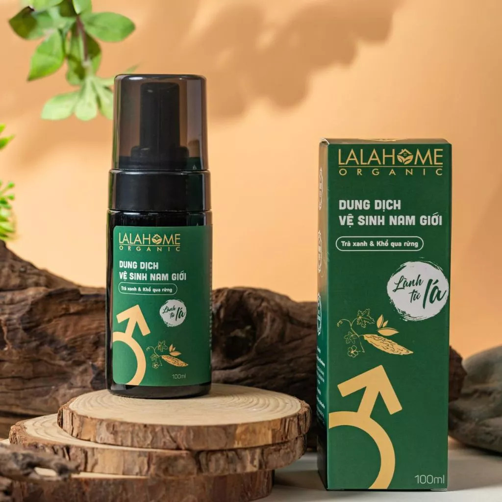 Dung dịch vệ sinh nam giới tạo bọt hữu cơ LALAHOME ORGANIC