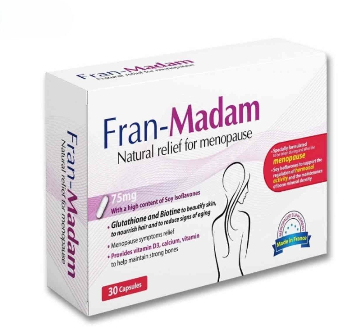 Viên uống nội tiết Fran-Madam hỗ trợ cân bằng nội tiết tố nữ